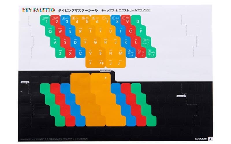 キャップス&エクストリームブランドシール、ブラックとホワイトのセットで1枚