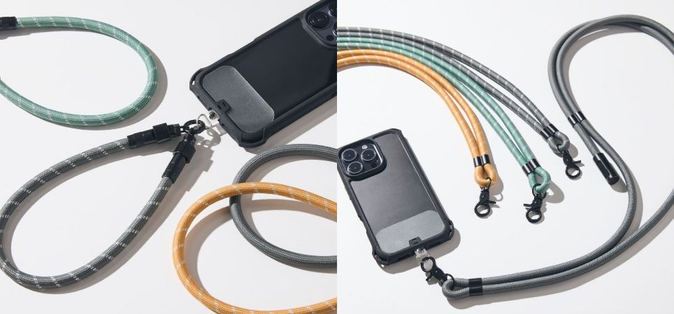 持ち運びも充電も、これ1本でスマートに!スマホストラップと充電ケーブルがひとつになった2in1仕様の充電ケーブルストラップ 2タイプを新発売