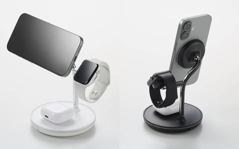 iPhone/Apple Watch/AirPodsの3台をセットしたイメージ