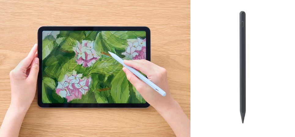 大人気モデルから、ホワイトに続く新カラーが登場!約30分でフル充電が可能な急速充電機能を搭載した汎用アクティブタッチペンを新発売