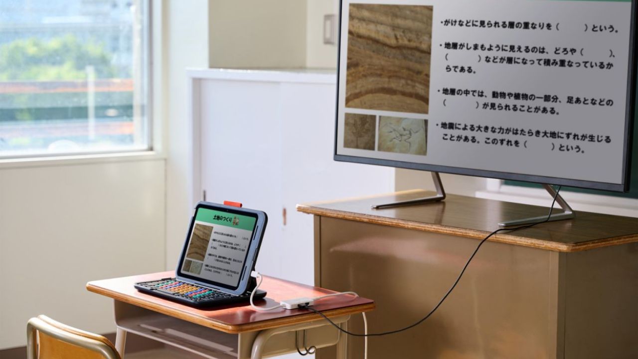 ディスプレイ出力に対応!「KEY PALETTO Folio iPadケース」