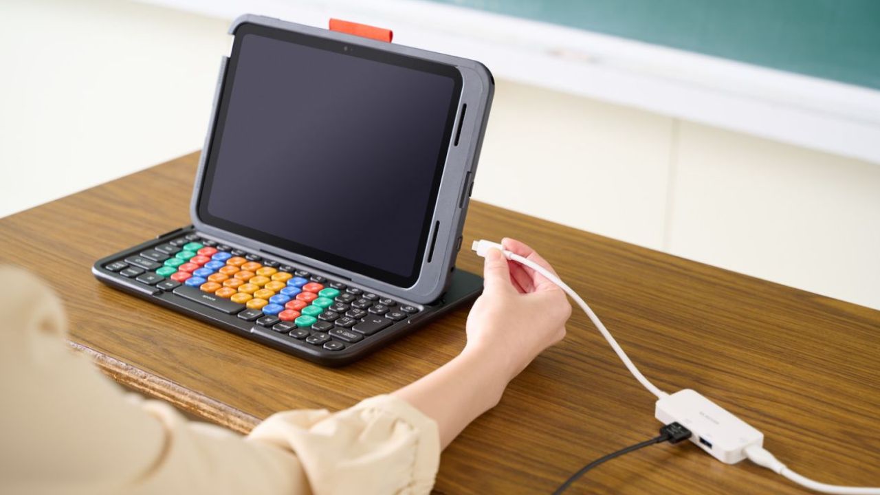 ディスプレイ出力に対応!「KEY PALETTO Folio iPadケース」