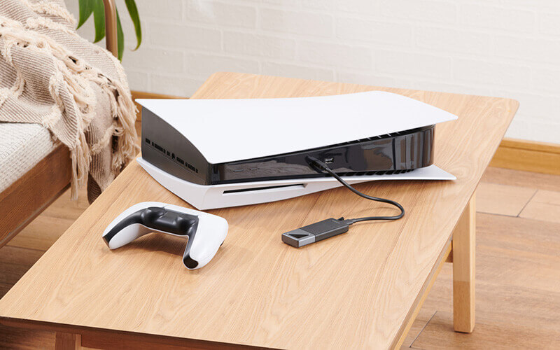 PlayStation 5のゲームデータを本製品に保存可能