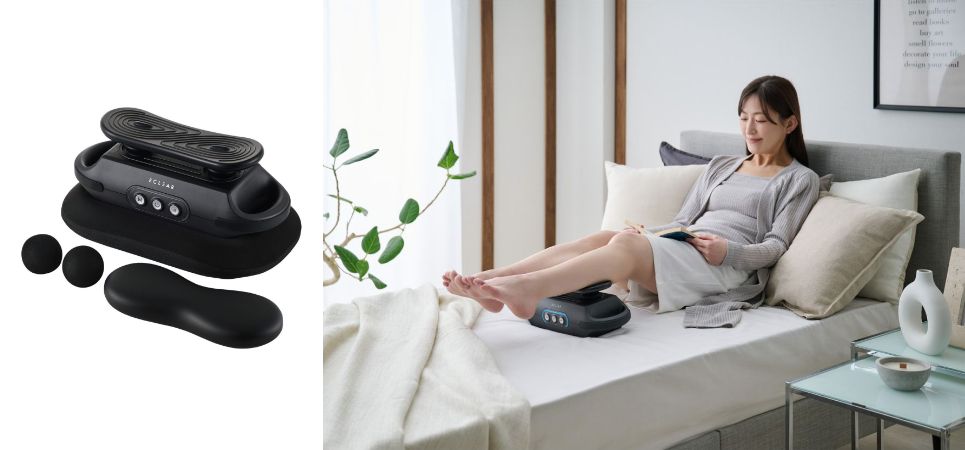 足元から毎日の気分を軽やかにリフレッシュ!心地よい振動で、下半身をじんわりケアする"ECLEAR リフレッシュビート"を新発売