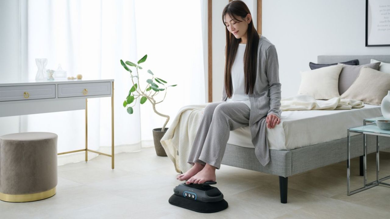 打撃振動で全身をケアする"ECLEAR リフレッシュビート"