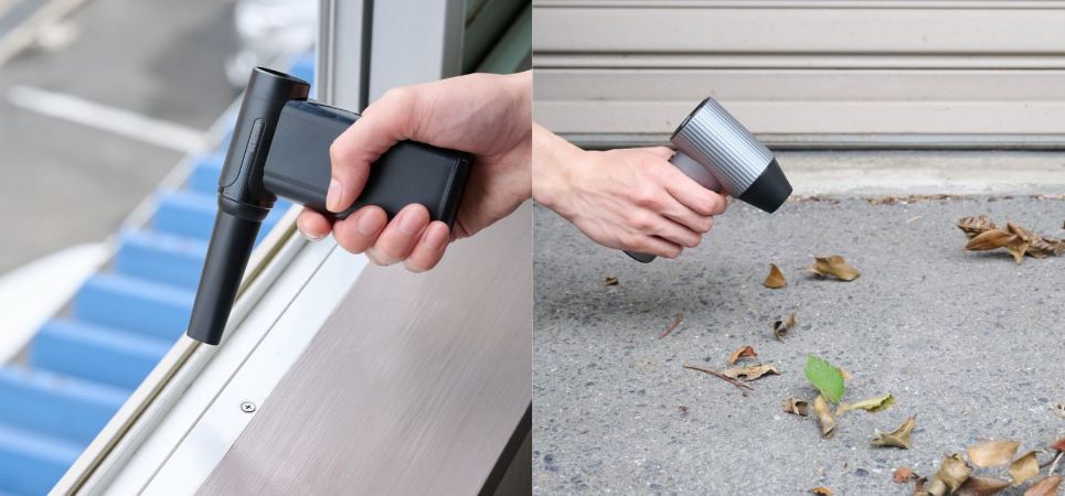 強力噴射で汚れを一気に吹き飛ばす!付属のノズルでさまざまな用途に対応するUSB充電式の電動エアダスター2タイプを新発売
