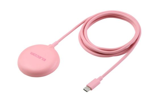 マグネットでピタッとくっつく!Qi(チー)2規格対応のワイヤレス充電器