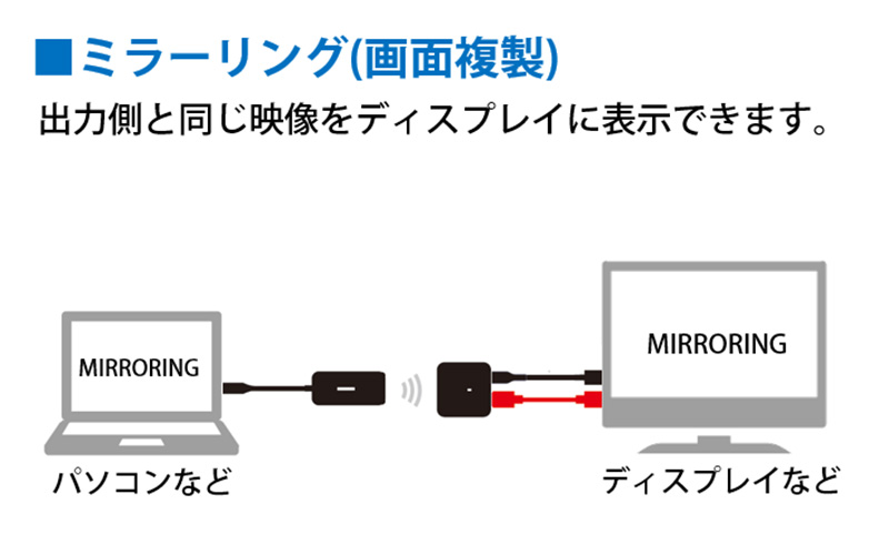 ミラーリング