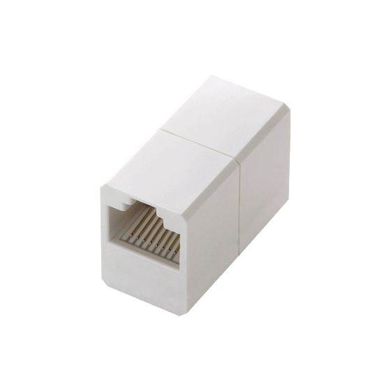 磁石の力で固定できる!RJ45 中継コネクター