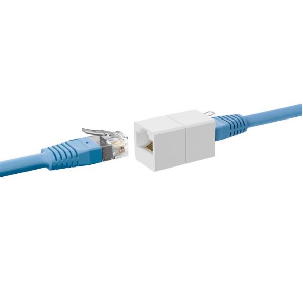 磁石の力で固定できる!RJ45 中継コネクター