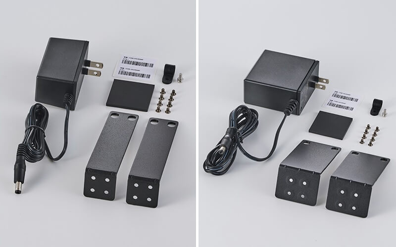 おもな付属品：(左)EHB-SQ2B08、(右)EHB-SX2B08F