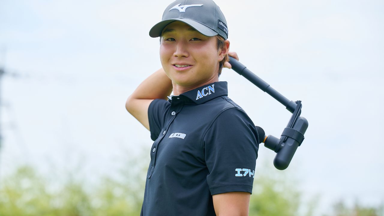 プロゴルファー平田憲聖選手にも使用いただいています