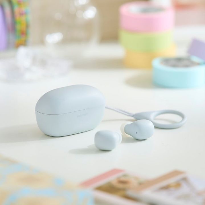 お気に入りの文具のように毎日を小さく彩る「SÖT(スゥート)」手のひらにすっぽり収まる超ミニサイズの完全ワイヤレスヘッドホン