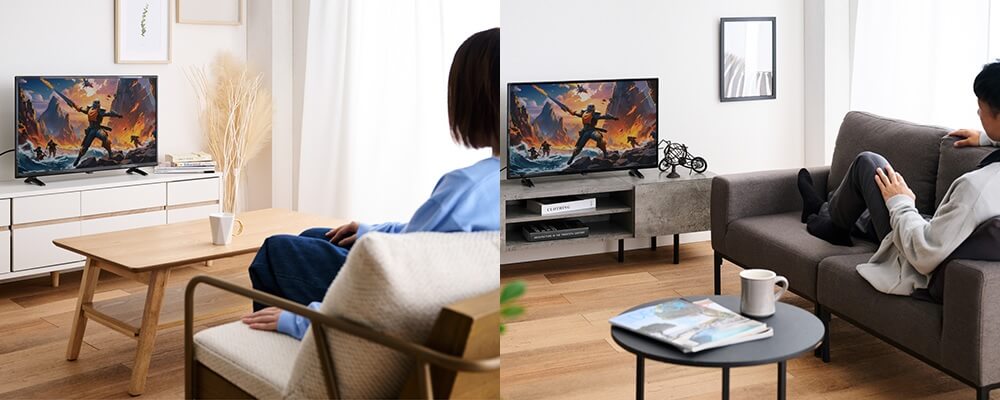 リビングと寝室など、ひとつのコンテンツを別々の部屋で楽しむこともできる