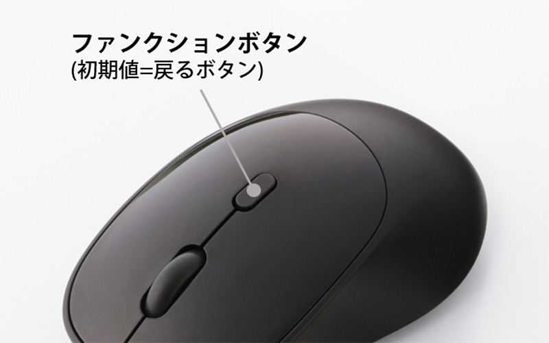 機能を自由に割り当て可能な4つ目のボタンを搭載