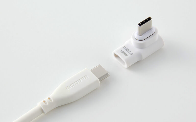 お手持ちのUSB Type-Cケーブルを活用できる