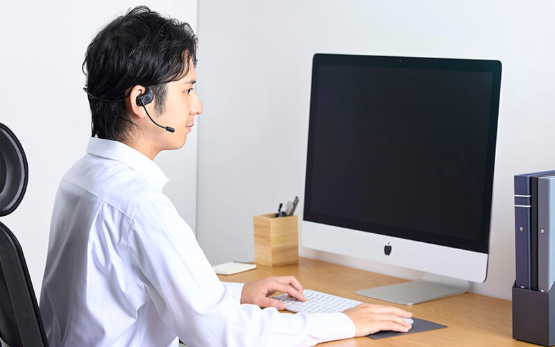 使用イメージ：Bluetoothによりワイヤレス通話が可能