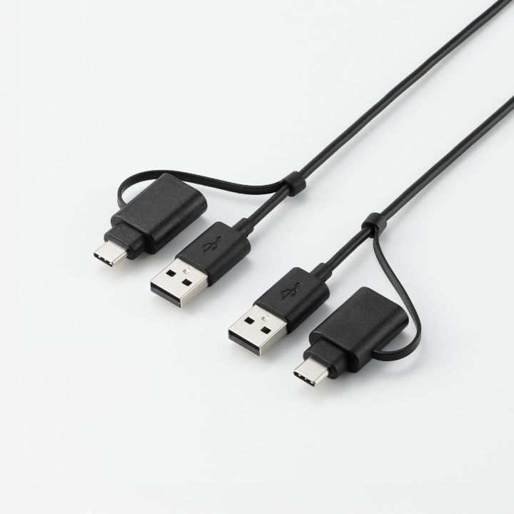 ネットワーク環境不要で、サクサクデータ移行!USB Type-C変換アダプター付きリンクケーブル