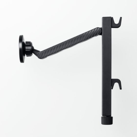 ヘッドレストポールに取り付け、後部座席での動画視聴に便利!スマートフォンホルダー(後部座席タイプ)