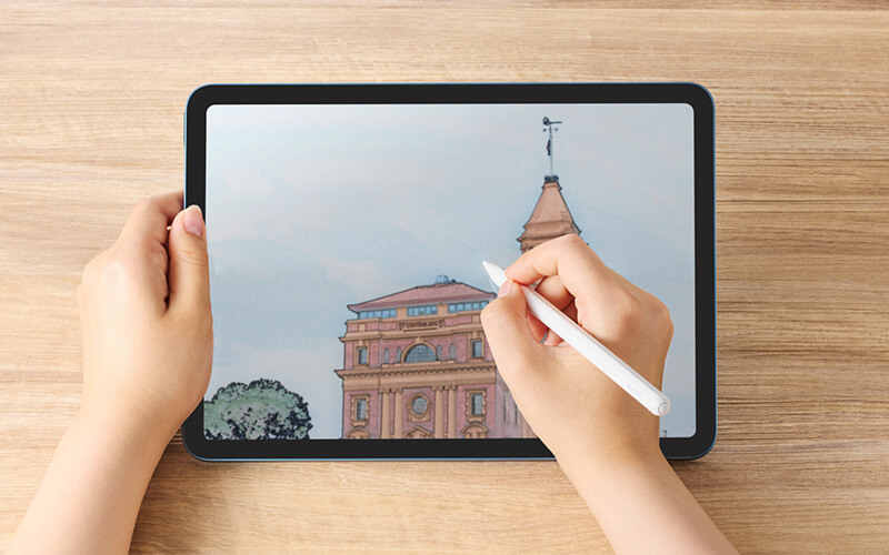 ペン先約1.6mmで繊細な描画が可能