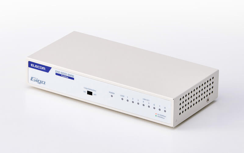 8ポートモデル(写真：EHC-BG01-8MW)
