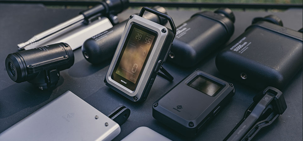 日本製センサーの性能を最大限引き出した!アウトドアシーン特化型の一酸化炭素アラーム2製品を新発売