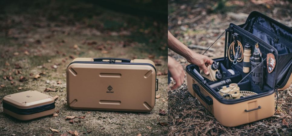 ありそうでなかった!頑丈で軽量、さらに収納力が高いアウトドア用ギアケースを新発売