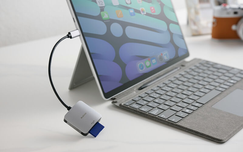 USB Type-Cポートに対応