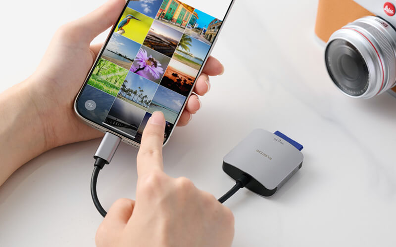 パソコンやスマートフォン/タブレットの間で、気軽にデータのやり取りが可能