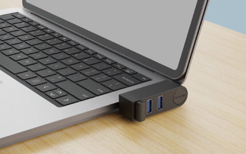 横向きでの使用イメージ