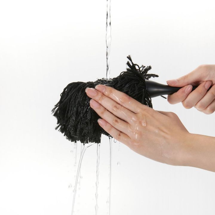 画面などの掃除にぴったりな、モップタイプ【KBR-020AS】