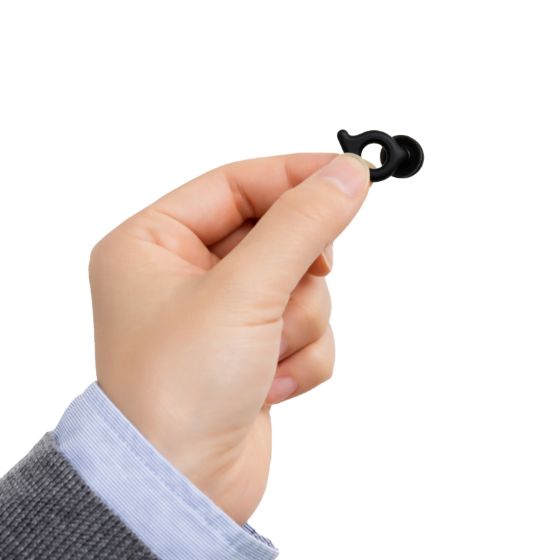 耳にしっかりとフィットする設計 睡眠中でも快適なつけ心地