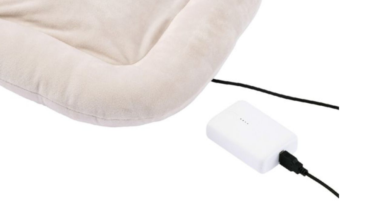 モバイルバッテリー対応で、外出先でも使用可能