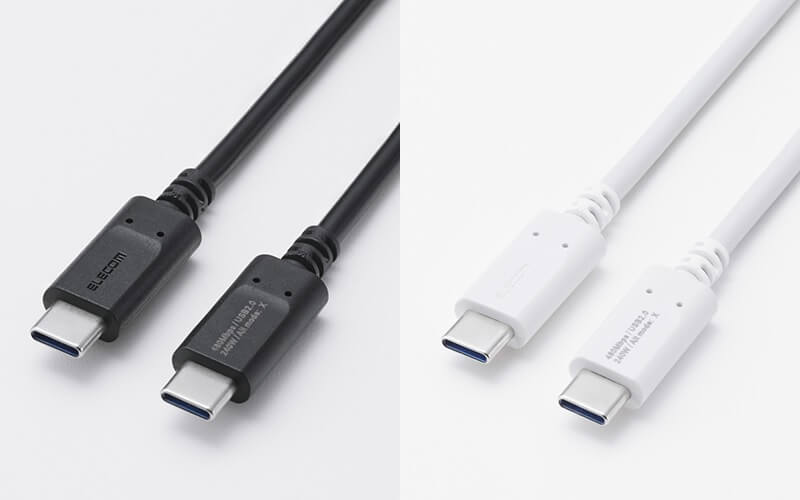 スタンダードタイプはブラックとホワイトの2色