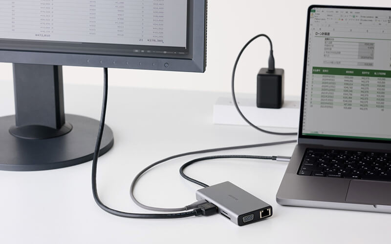 外部ディスプレイに映像を出力できるHDMIポートを搭載