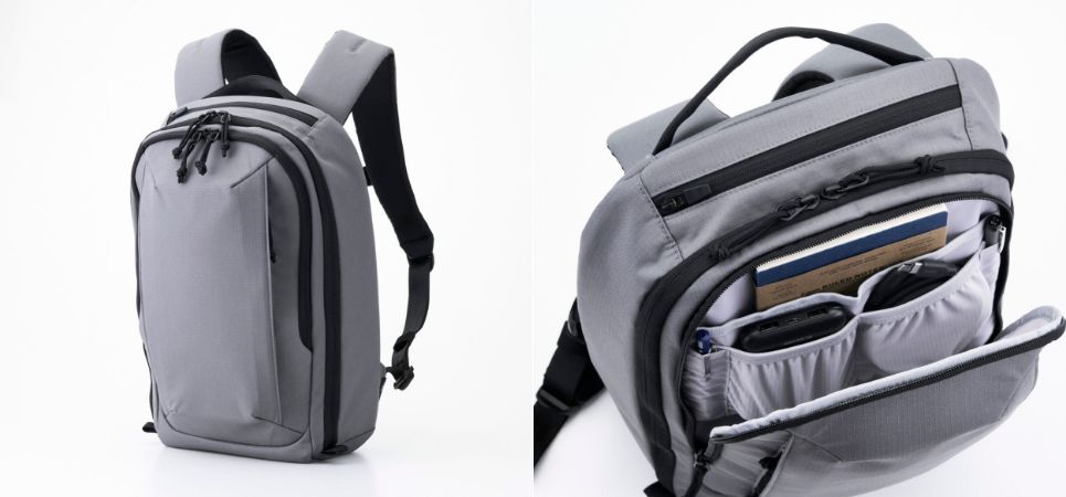 ミニマルなシルエットとコンパクトなサイズ感 MNL CITY PACK LITE re/corからダークグレーが新たにラインアップとして登場