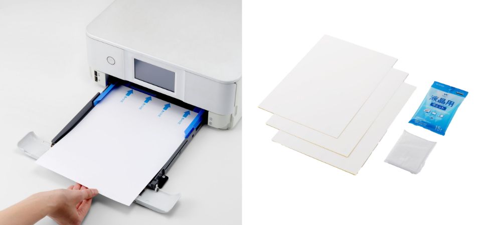 インクジェットプリンターをまるっとお掃除!これひとつでプリンターの日常的なメンテナンスができるプリンタークリーニング3点セットを新発売