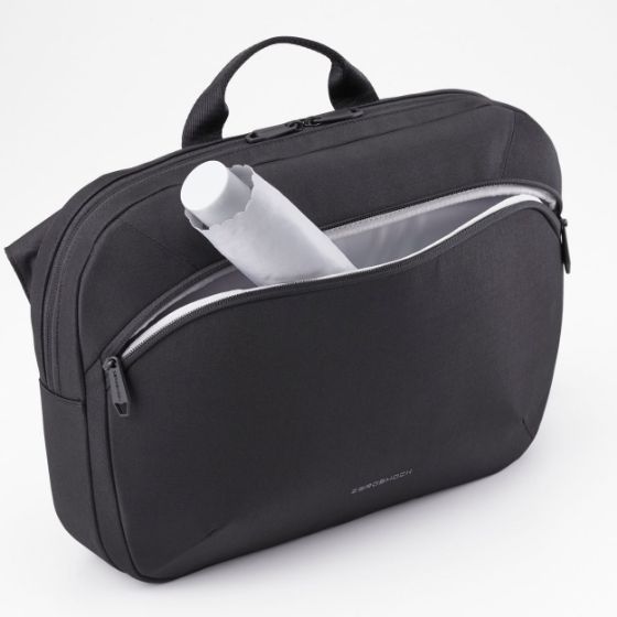 貴重品の収納に便利な隠しポケット付き!"ZEROSHOCK"メッセンジャーバッグ