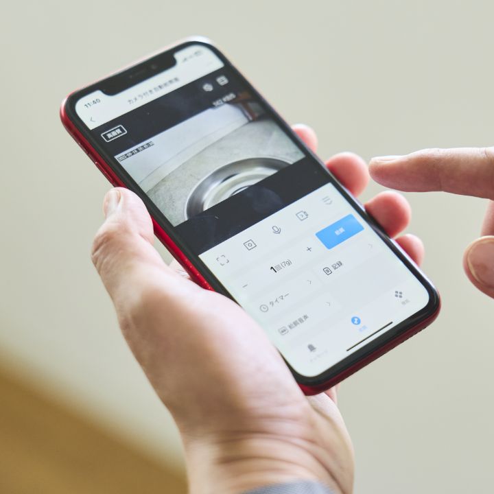 360度回転式リングで角度調整が自由自在