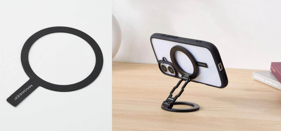 ケースに貼るだけ!いつものケースがMagSafe対応に早変わりするMagSafeリングステッカーを新発売