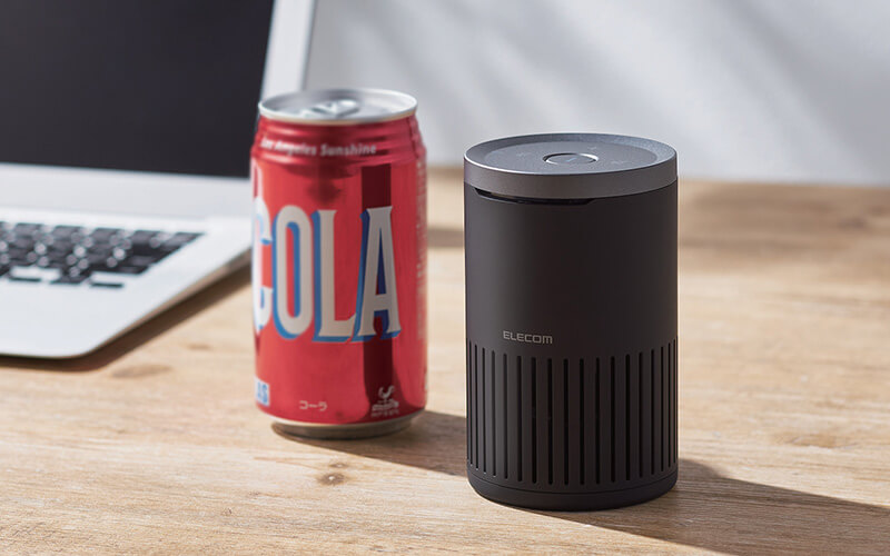 350mL缶サイズのコンパクトなボディ