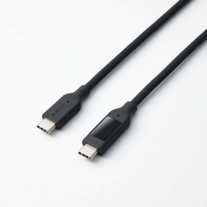 充電状況がひと目で分かる!電力ディスプレイ付きのUSB Type-C(USB-C)ケーブル