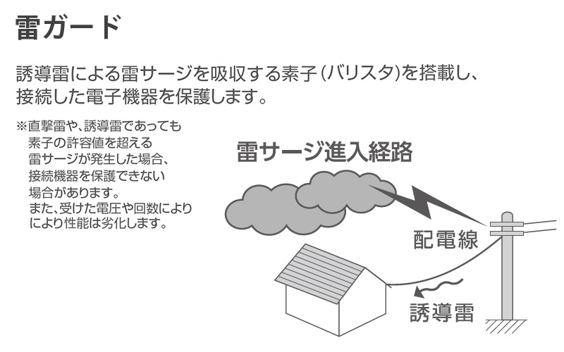 雷ガード解説