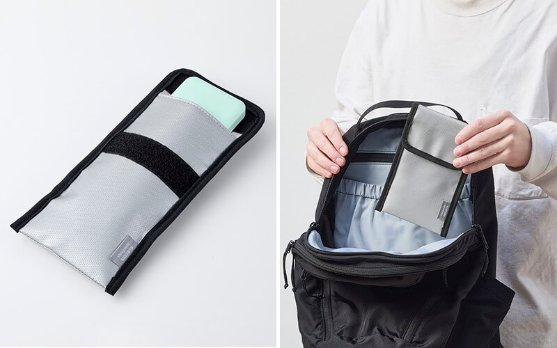 モバイルバッテリーの持ち運びや保管に最適！