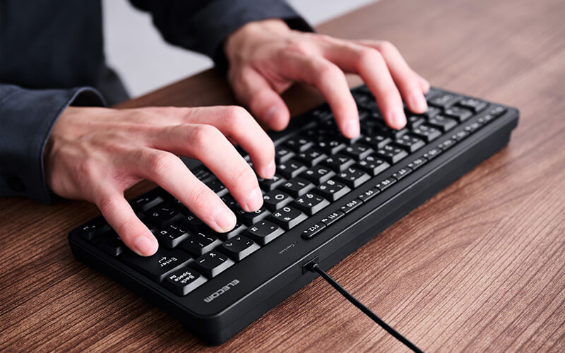 優れた静音性としっかりとした打鍵感を両立