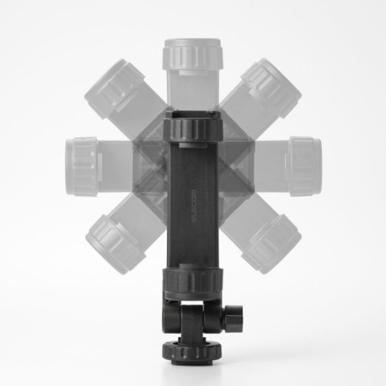 360度回転で縦横自在に撮影可能!カメラ用マウント(ホルダータイプ)