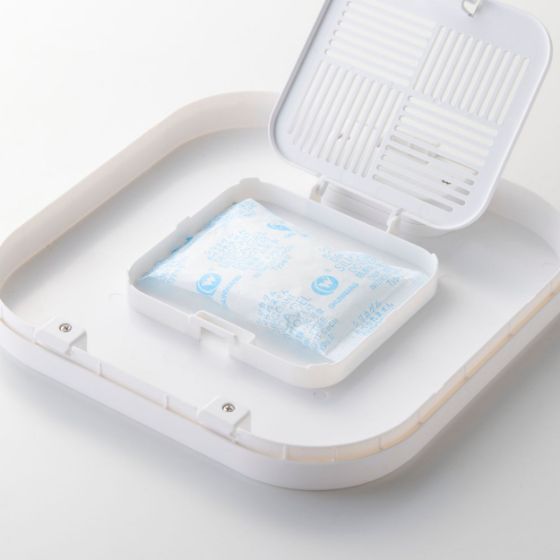 たっぷり収納&清潔に保てるフードタンク