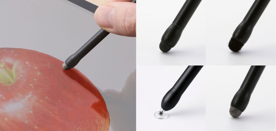 ペン軸が細くて軽量!スリムに持ち運べ、サッと取り出せるタッチペン 4種を新発売