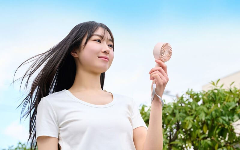 小さいながらもパワフルな風量