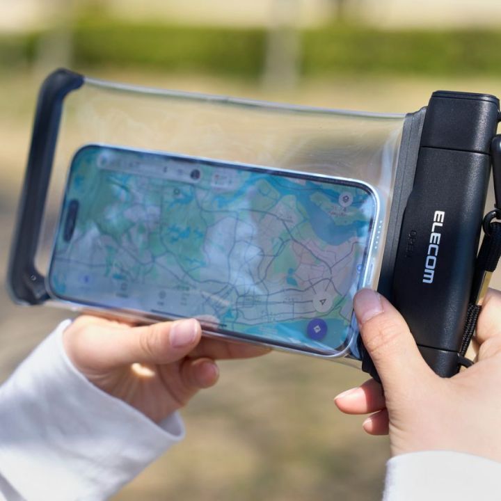 [立体構造タイプ]サイドボタンが押しやすい立体構造